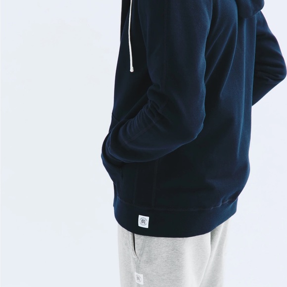 Reigning Champ Slim Midweight Terry Full Zip Hoodie - Picture 14 of 15